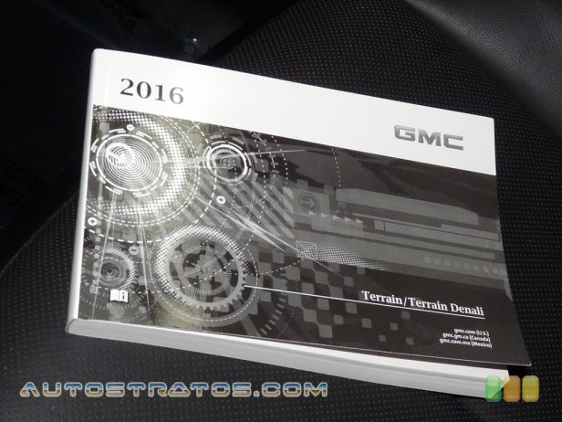 2016 GMC Terrain SLT 2.4 Liter SIDI DOHC 16-Valve VVT 4 Cylinder 6 Speed Automatic