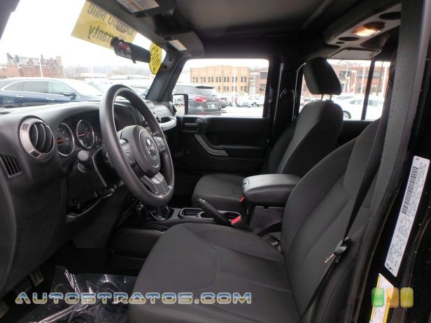 2015 Jeep Wrangler Unlimited Sport 4x4 3.6 Liter DOHC 24-Valve VVT V6 6 Speed Manual