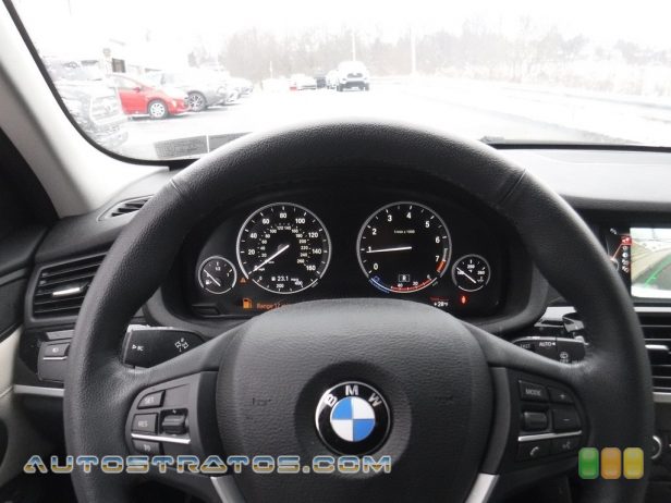 2016 BMW X3 xDrive28i 2.0 Liter TwinPower Turbocharged DI DOHC 16-Valve VVT 4 Cylinder 8 Speed STEPTRONIC Automatic