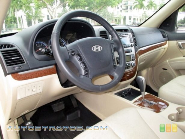 2009 Hyundai Santa Fe Limited 3.3 Liter DOHC 24-Valve V6 5 Speed Shiftronic Automatic