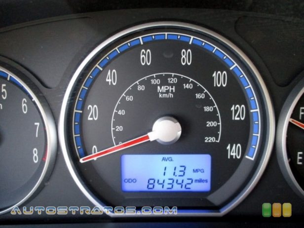 2009 Hyundai Santa Fe Limited 3.3 Liter DOHC 24-Valve V6 5 Speed Shiftronic Automatic
