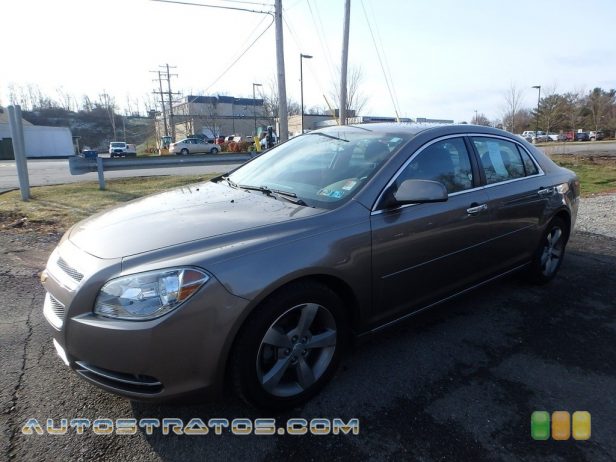 2012 Chevrolet Malibu LT 2.4 Liter DOHC 16-Valve VVT ECOTEC 4 Cylinder 6 Speed Automatic