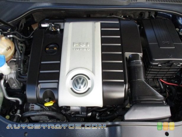 2008 Volkswagen Eos 2.0T 2.0 Liter FSI Turbocharged DOHC 16-Valve 4 Cylinder 6 Speed DSG Double-Clutch Automatic