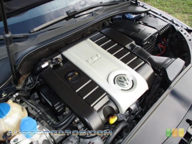 2008 Volkswagen Eos 2.0T 2.0 Liter FSI Turbocharged DOHC 16-Valve 4 Cylinder 6 Speed DSG Double-Clutch Automatic