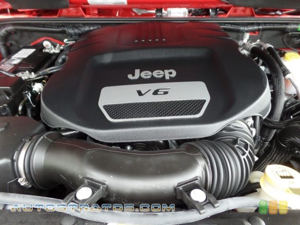 2018 Jeep Wrangler Sahara 4x4 3.6 Liter DOHC 24-Valve VVT V6 5 Speed Automatic