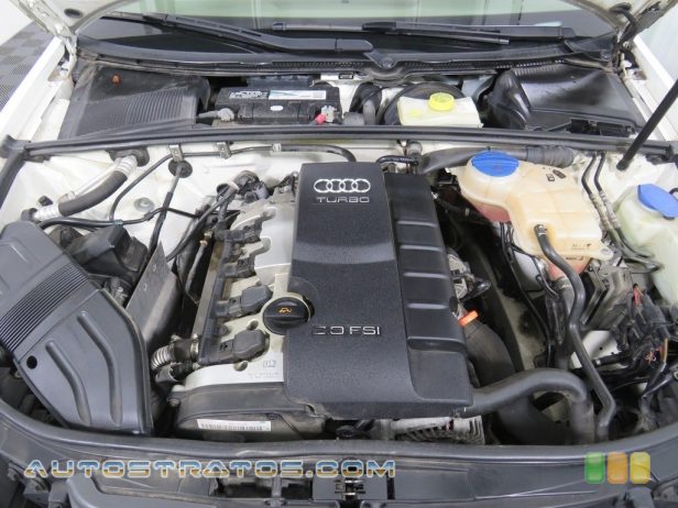 2006 Audi A4 2.0T quattro Sedan 2.0 Liter FSI Turbocharged DOHC 16-Valve VVT 4 Cylinder 6 Speed Tiptronic Automatic