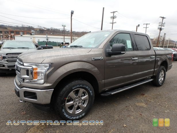 2019 Ford F150 XLT Sport SuperCrew 4x4 2.7 Liter DI Twin-Turbocharged DOHC 24-Valve EcoBoost V6 10 Speed Automatic