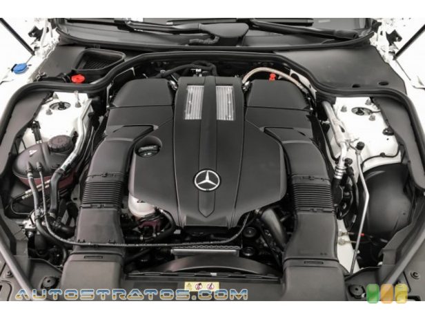 2019 Mercedes-Benz SL 450 Roadster 3.0 Liter DI biturbo DOHC 24-Valve VVT V6 9 Speed Automatic