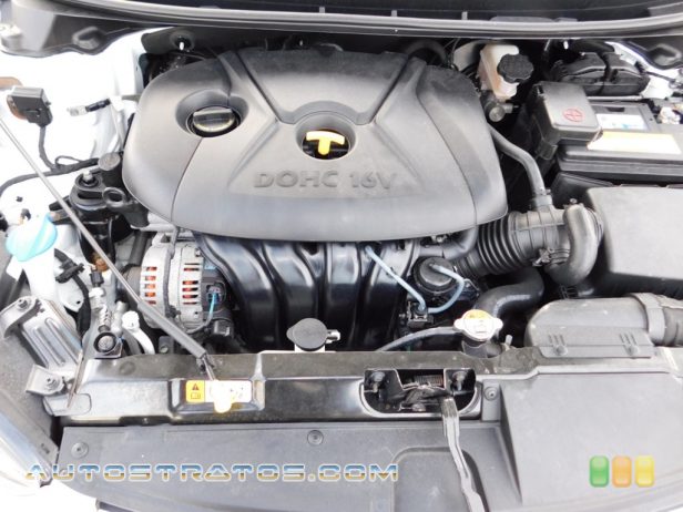2016 Hyundai Elantra SE 1.8 Liter DOHC 16-Valve D-CVVT 4 Cylinder 6 Speed SHIFTRONIC Automatic