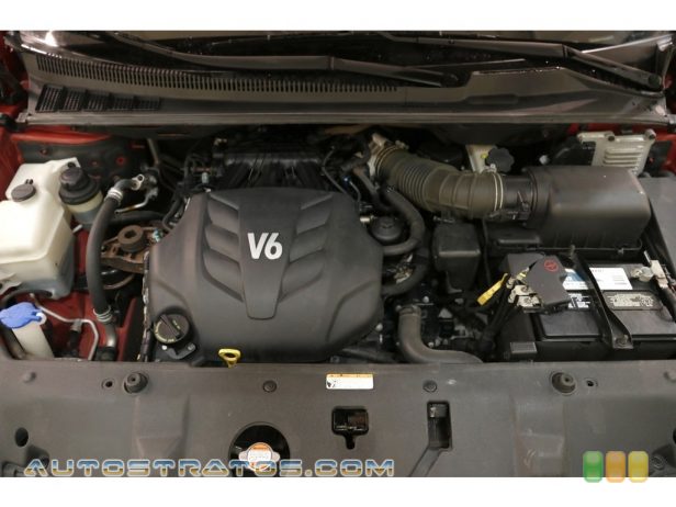 2011 Kia Sedona LX 3.5 Liter DOHC 24-Valve V6 6 Speed Sportmatic Automatic