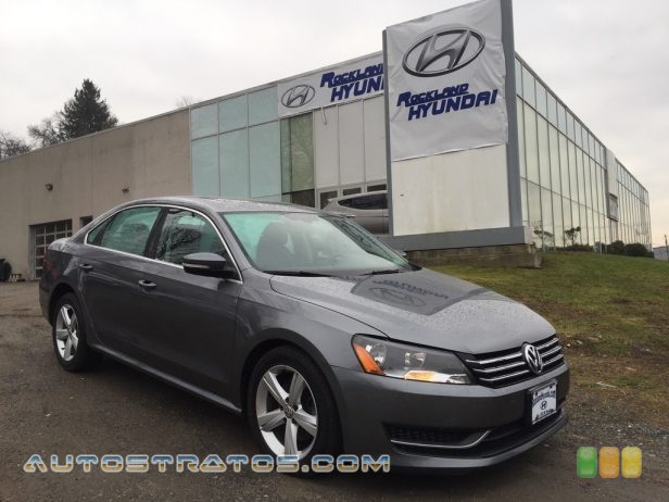 2013 Volkswagen Passat 2.5L SE 2.5 Liter DOHC 20-Valve 5 Cylinder 6 Speed Tiptronic Automatic