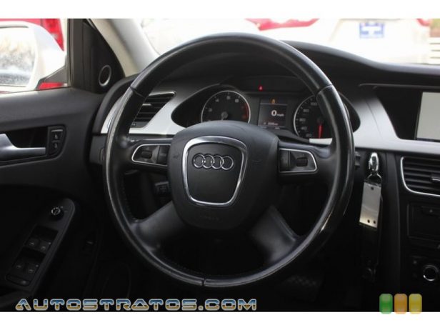 2011 Audi A4 2.0T quattro Sedan 2.0 Liter FSI Turbocharged DOHC 16-Valve VVT 4 Cylinder 8 Speed Tiptronic Automatic