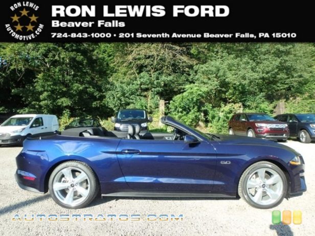 2019 Ford Mustang GT Premium Convertible 5.0 Liter DOHC 32-Valve Ti-VCT V8 6 Speed Manual