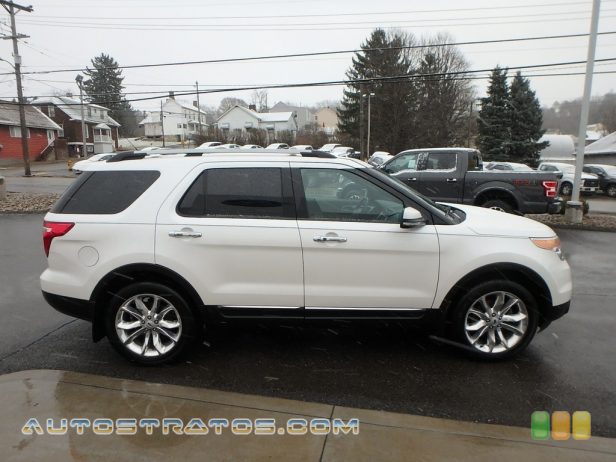 2012 Ford Explorer Limited 4WD 3.5 Liter DOHC 24-Valve TiVCT V6 6 Speed Automatic