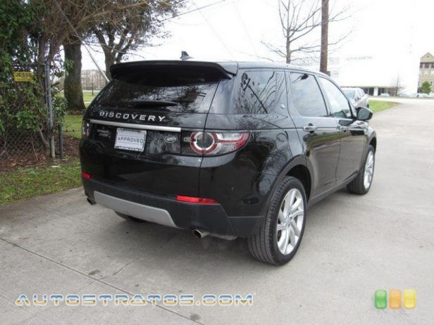2016 Land Rover Discovery Sport HSE Luxury 4WD 2.0 Liter GDI Turbocharged DOHC 16-Valve VVT 4 Cylinder 9 Speed Automatic