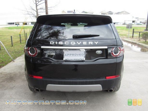 2016 Land Rover Discovery Sport HSE Luxury 4WD 2.0 Liter GDI Turbocharged DOHC 16-Valve VVT 4 Cylinder 9 Speed Automatic