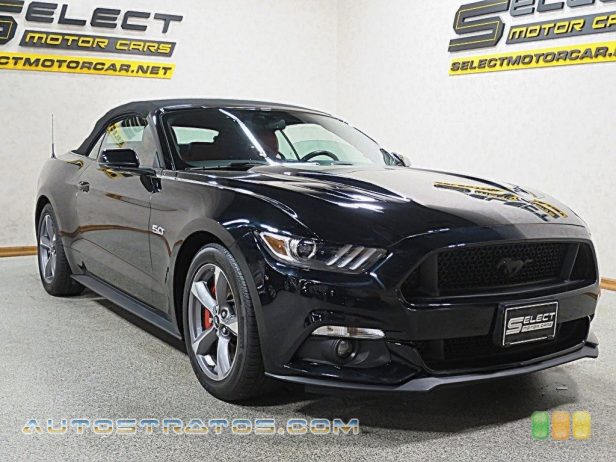 2016 Ford Mustang GT Premium Convertible 5.0 Liter DOHC 32-Valve Ti-VCT V8 6 Speed Manual