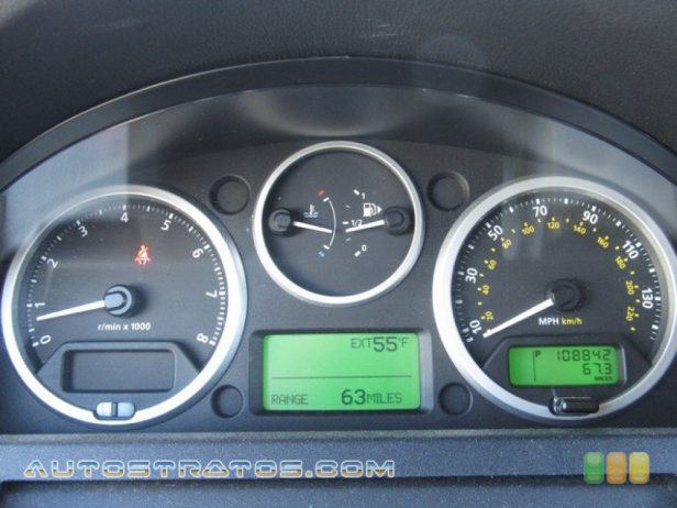 2007 Land Rover Range Rover Sport HSE 4.4 Liter DOHC 32V VVT V8 6 Speed CommandShift Automatic