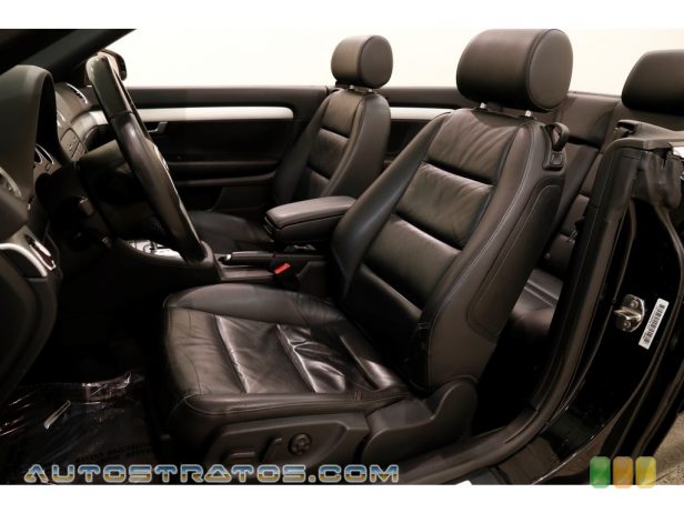 2009 Audi A4 2.0T Cabriolet 2.0 Liter FSI Turbocharged DOHC 16-Valve VVT 4 Cylinder Multitronic CVT Automatic