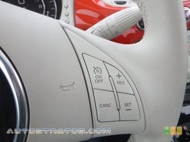 2018 Fiat 500 Lounge 1.4 Liter Turbocharged SOHC 16-Valve MultiAir 4 Cylinder 6 Speed Automatic