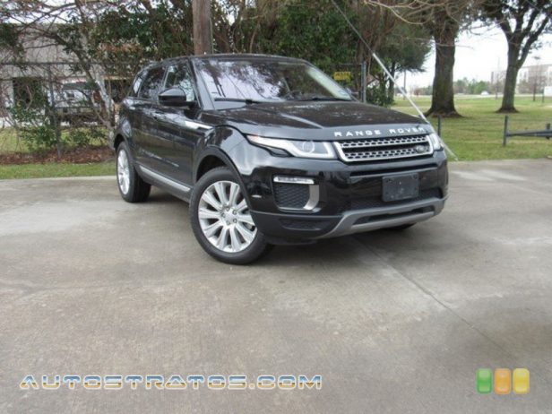 2016 Land Rover Range Rover Evoque HSE 2.0 Liter DI Turbocharged DOHC 16-Valve 4 Cylinder 9 Speed Automatic