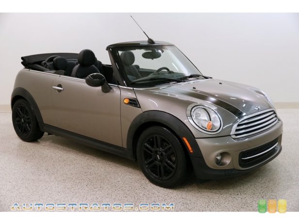 2013 Mini Cooper Convertible 1.6 Liter DOHC 16-Valve VVT 4 Cylinder 6 Speed Manual