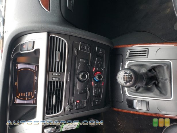 2011 Audi A4 2.0T quattro Sedan 2.0 Liter FSI Turbocharged DOHC 16-Valve VVT 4 Cylinder 6 Speed Manual