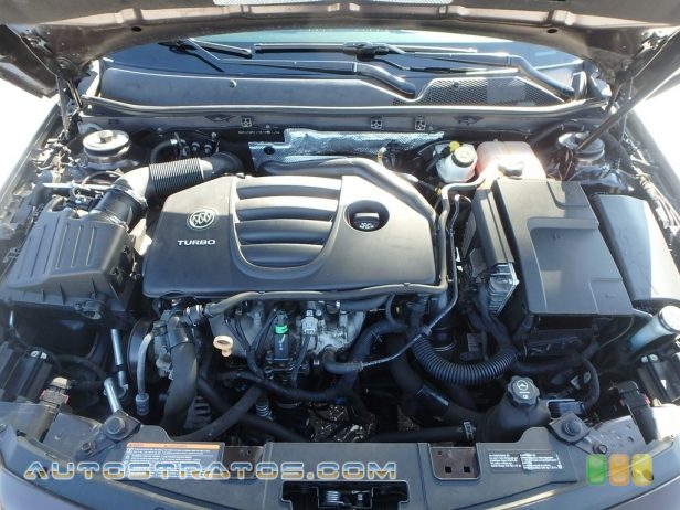 2011 Buick Regal CXL Turbo 2.0 Liter Turbocharged SIDI DOHC 16-Valve VVT ECOTEC 4 Cylinder 6 Speed DSC Automatic