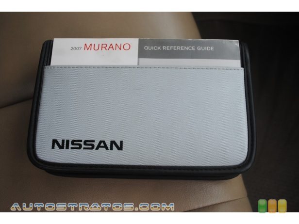 2007 Nissan Murano SL AWD 3.5 Liter DOHC 24 Valve V6 CVT Automatic