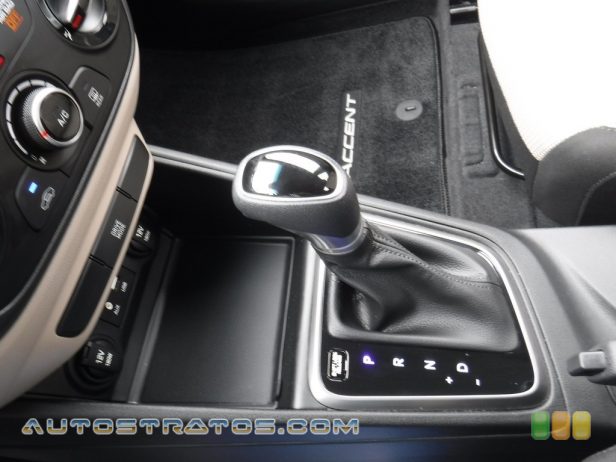 2018 Hyundai Accent SE 1.6 Liter DOHC 16-valve D-CVVT 4 Cylinder 6 Speed Automatic