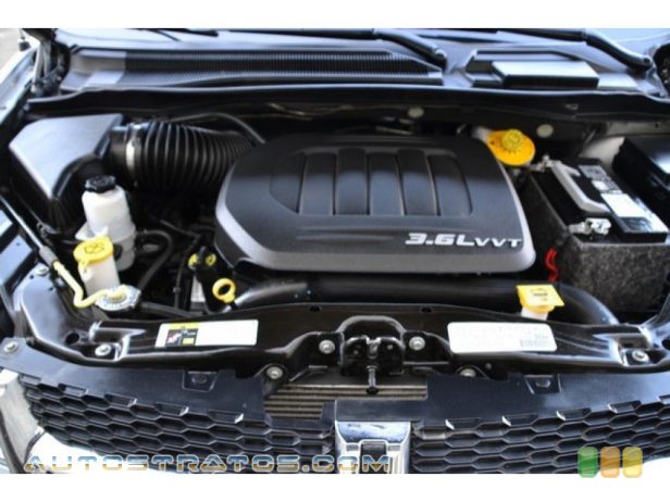 2017 Dodge Grand Caravan SXT 3.6 Liter DOHC 24-Valve VVT Pentastar V6 6 Speed Automatic