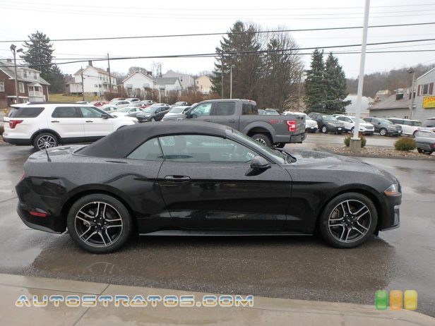 2018 Ford Mustang EcoBoost Premium Convertible 2.3 Liter Turbocharged DOHC 16-Valve EcoBoost 4 Cylinder 10 Speed SelectShift Automatic