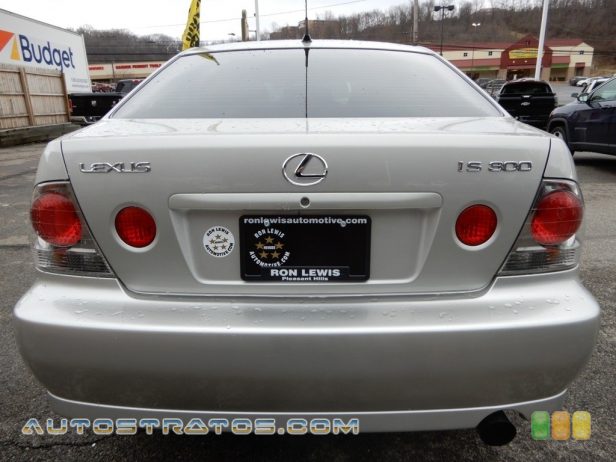2002 Lexus IS 300 3.0 Liter DOHC 24 Valve VVT-i Inline 6 Cylinder 5 Speed Automatic