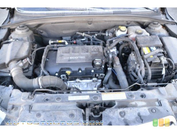 2015 Chevrolet Cruze LT 1.4 Liter Turbocharged DOHC 16-Valve VVT ECOTEC 4 Cylinder 6 Speed Automatic