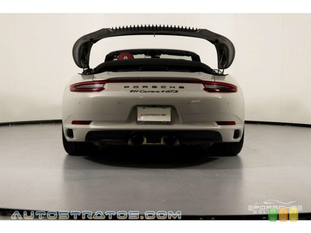2018 Porsche 911 4 GTS Coupe 3.0 Liter DFI Twin-Turbocharged DOHC 24-Valve VarioCam Plus Hori 7 Speed Manual