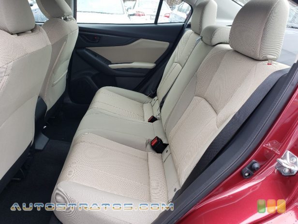 2019 Subaru Impreza 2.0i Premium 4-Door 2.0 Liter DI DOHC 16-Valve VVT Flat 4 Cylinder Lineartronic CVT Automatic