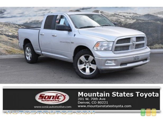 2012 Dodge Ram 1500 Big Horn Quad Cab 4x4 5.7 Liter HEMI OHV 16-Valve VVT MDS V8 6 Speed Automatic