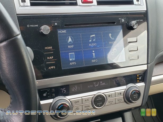 2016 Subaru Outback 2.5i Limited 2.5 Liter DOHC 16-Valve VVT Flat 4 Cylinder Lineartronic CVT Automatic