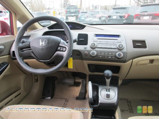 2007 Honda Civic LX Sedan 1.8L SOHC 16V 4 Cylinder 5 Speed Automatic