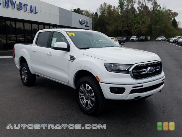 2019 Ford Ranger Lariat SuperCrew 2.3 Liter Turbocharged DI DOHC 16-Valve EcoBoost 4 Cylinder 10 Speed Automatic