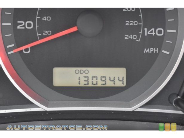 2008 Subaru Impreza 2.5i Sedan 2.5 Liter SOHC 16-Valve VVT Flat 4 Cylinder 5 Speed Manual
