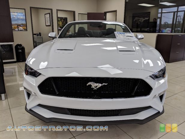 2019 Ford Mustang GT Premium Convertible 5.0 Liter DOHC 32-Valve Ti-VCT V8 10 Speed Automatic