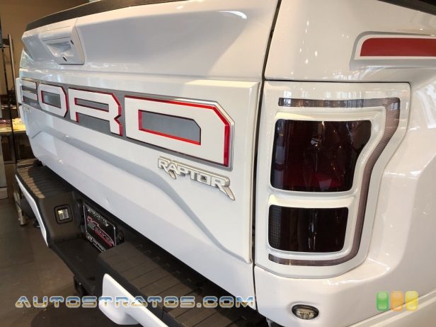 2017 Ford F150 SVT Raptor SuperCrew 4x4 3.5 Liter DI Twin-Turbocharged DOHC 24-Valve EcoBoost V6 10 Speed Automatic