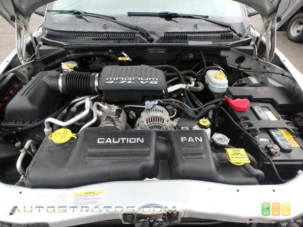 2004 Dodge Dakota SLT Club Cab 4x4 4.7 Liter SOHC 16-Valve PowerTech V8 5 Speed Automatic