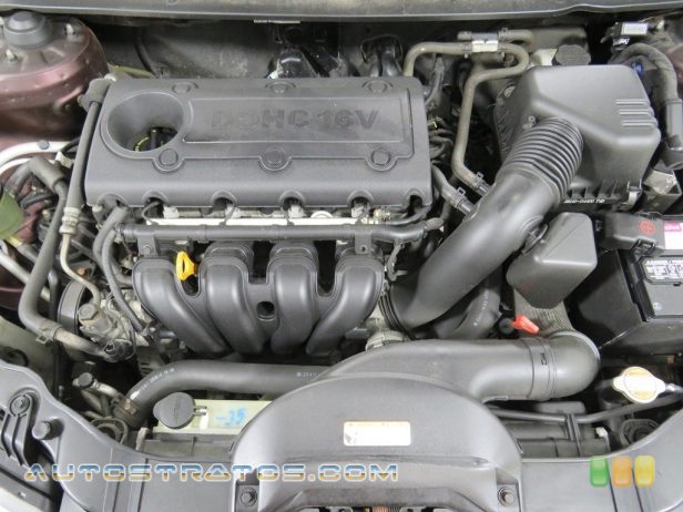 2010 Kia Forte EX 2.0 Liter DOHC 16-Valve CVVT 4 Cylinder 4 Speed Sportmatic Automatic
