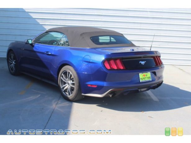 2016 Ford Mustang EcoBoost Premium Convertible 2.3 Liter GTDI Turbocharged DOHC 16-Valve EcoBoost 4 Cylinder 6 Speed SelectShift Automatic