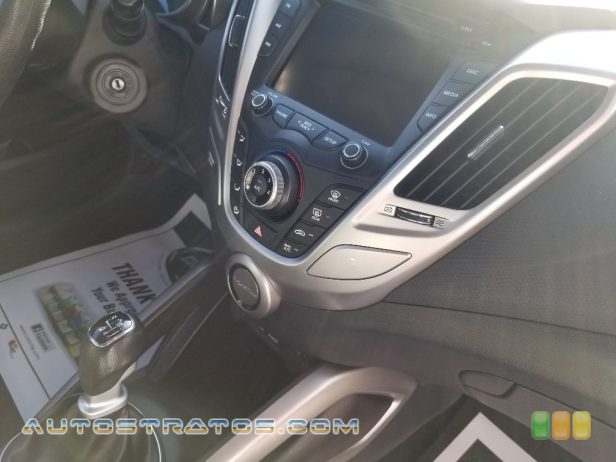 2012 Hyundai Veloster  1.6 Liter GDI DOHC 16-Valve Dual-CVVT 4 Cylinder 6 Speed Manual