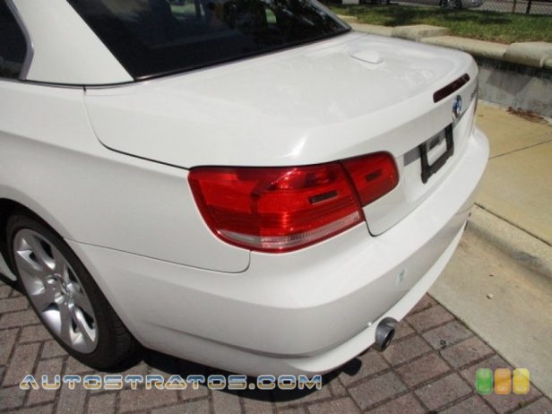 2008 BMW 3 Series 335i Convertible 3.0L Twin Turbocharged DOHC 24V VVT Inline 6 Cylinder 6 Speed Steptronic Automatic