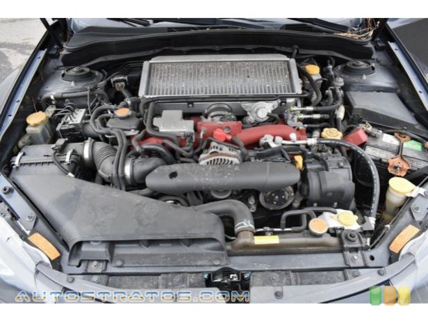 2011 Subaru Impreza WRX STi 2.5 Liter STI Turbocharged DOHC 16-Valve DAVCS Flat 4 Cylinder 6 Speed Manual