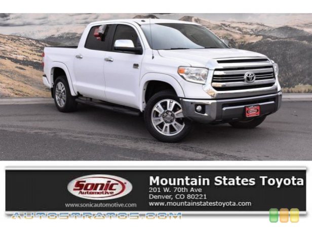 2017 Toyota Tundra 1794 CrewMax 4x4 5.7 Liter i-Force DOHC 32-Valve VVT-i V8 6 Speed ECT-i Automatic